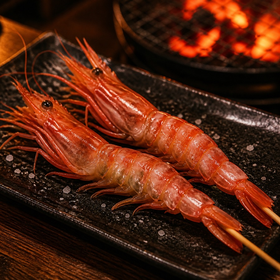 天使紅蝦串